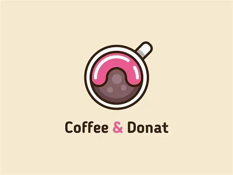 Каши шоп донат. Кофе и донат. Donuts and Coffee logo. Единорог шоп кафе лого. Донат кофе Мегион.