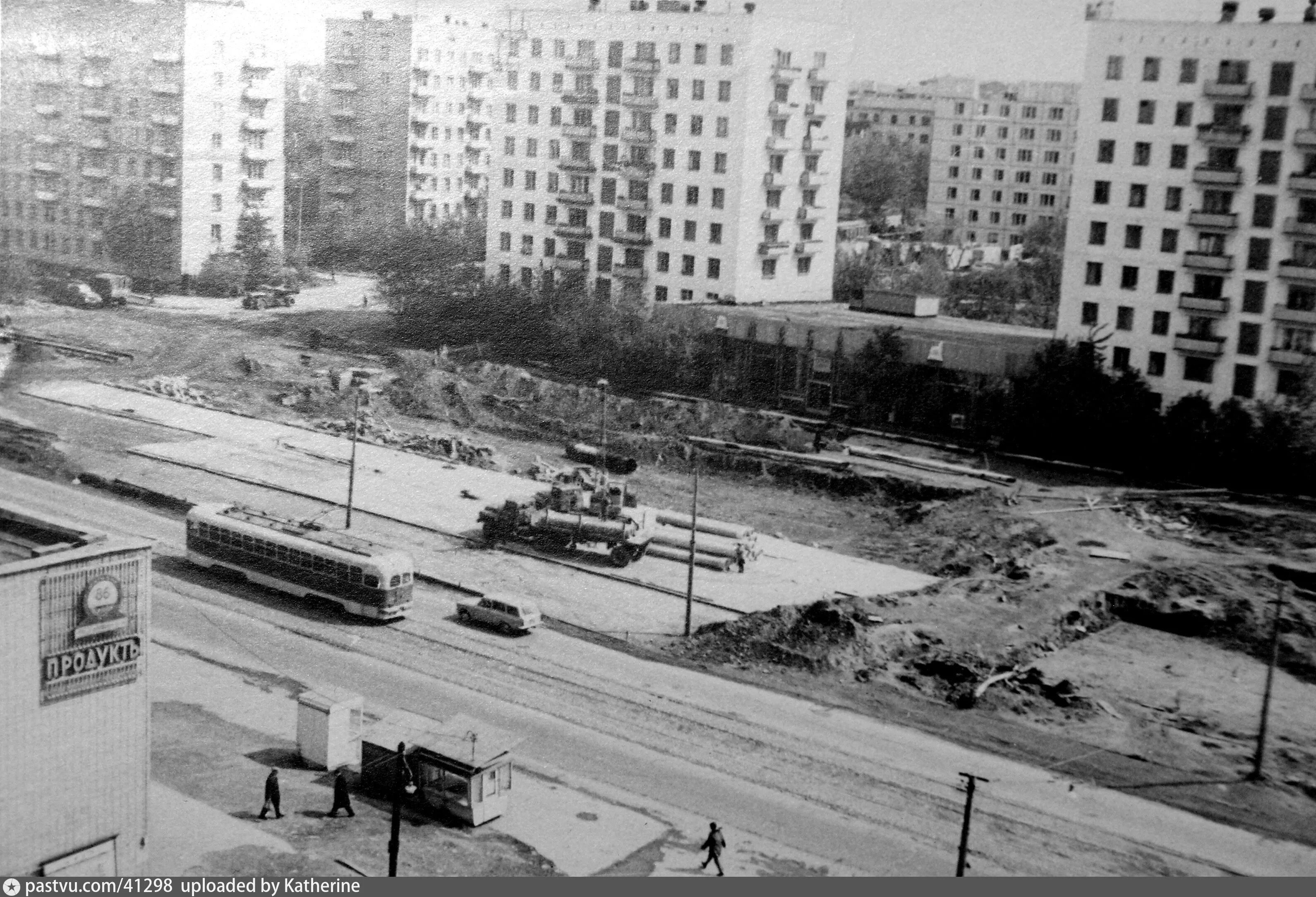Г москва старые фото симоновский вал Панорама от Крутицкого вала на центр города № 1. Retro photos