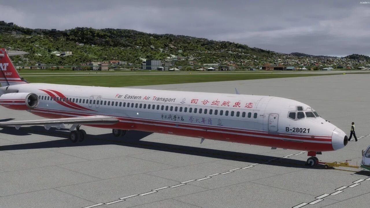 Maddog x MD–82. MD-82. Far Eastern Air. Norwegian se-RDV Fly the Maddog x. Far eastern