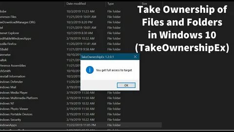 Take owners