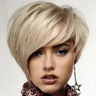 Ассиметричные стрижки для женщин на короткие