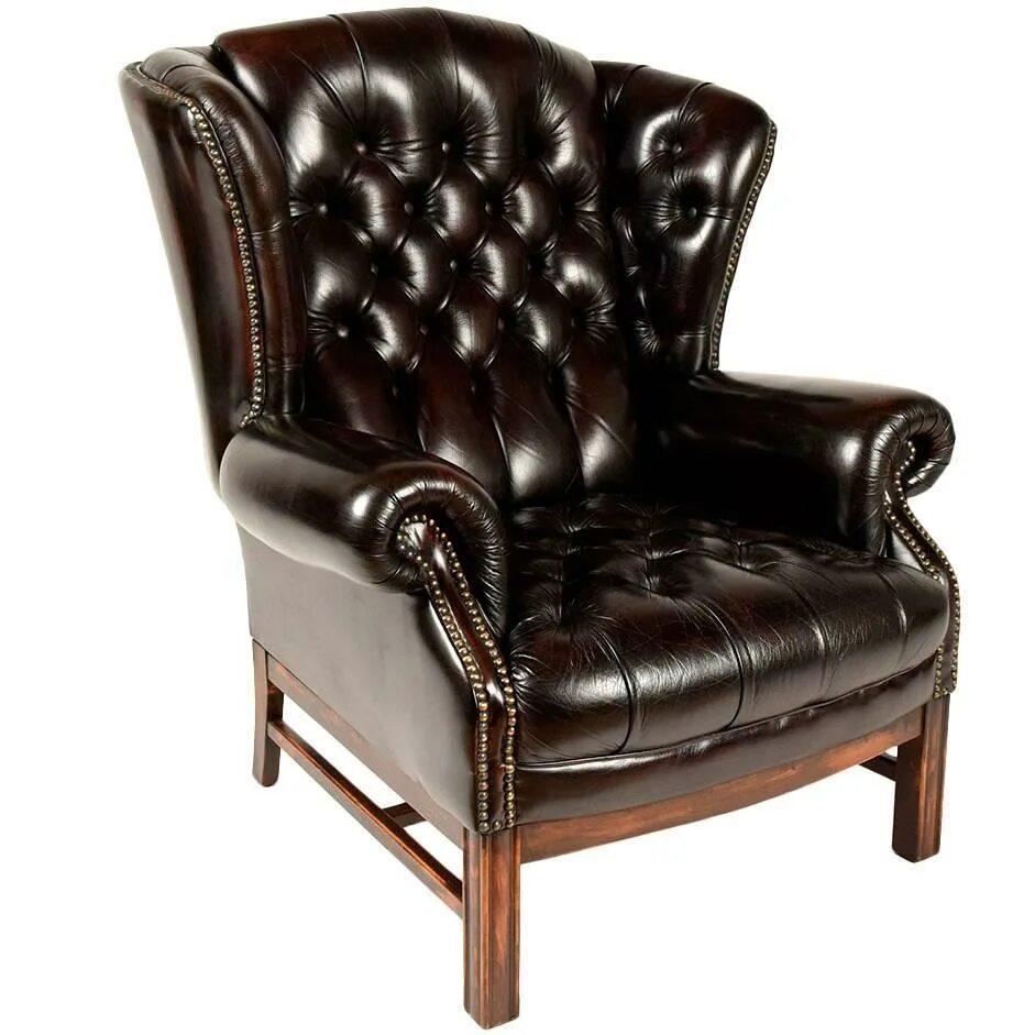 Купить кожаный стул. Кожаное кресло руководителя Chesterfield. Кресло Savoy Leather Chair. Кресло Wingback Chair. Кресло кожаное Dallas 2216с.