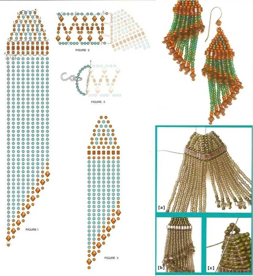 Серьги из бисера для начинающих. Серьги бисер длинные. Серьги из бисера и стекляруса. Хельга бисер серьги. Мк.