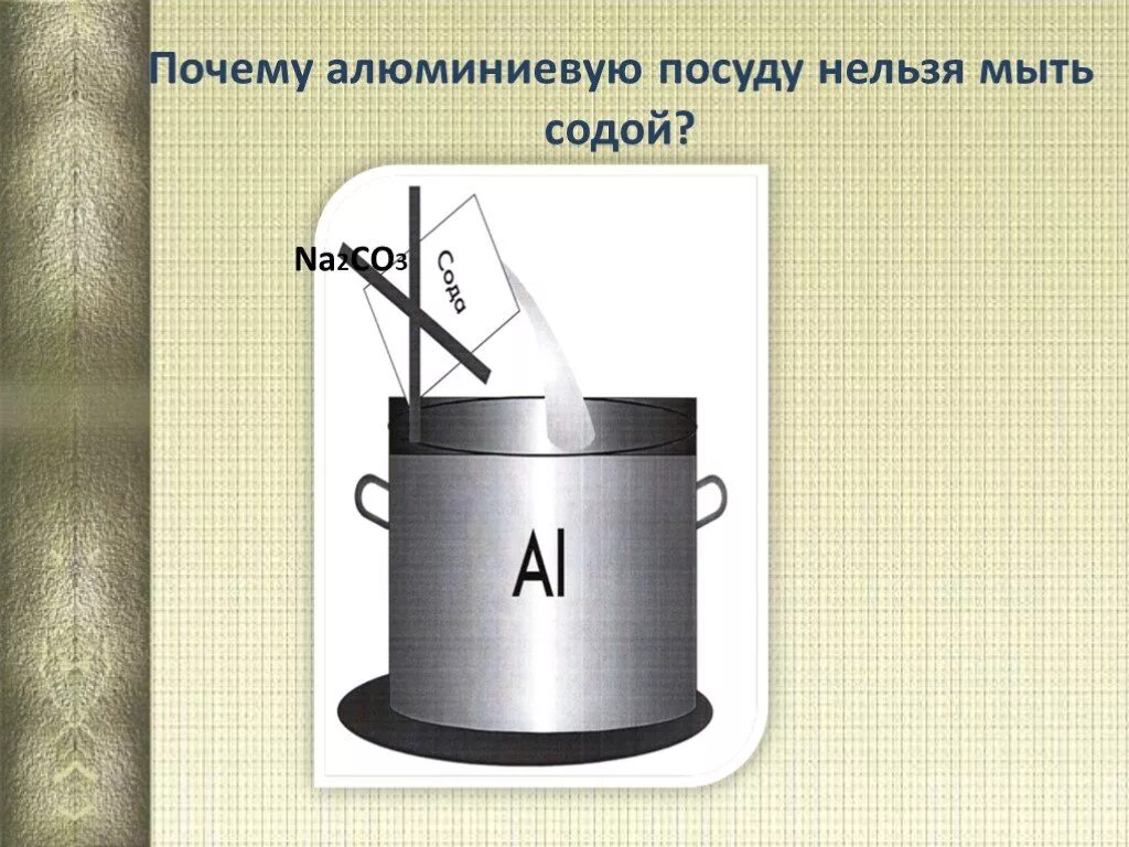 Почему алюминиевой посуде нельзя хранить. Почему нельзя алюминиевая посуда. Алюминиевая посуда в химии. Алюминиевая посуда запрещена. Почему алюминиевую посуду нельзя мыть содой.