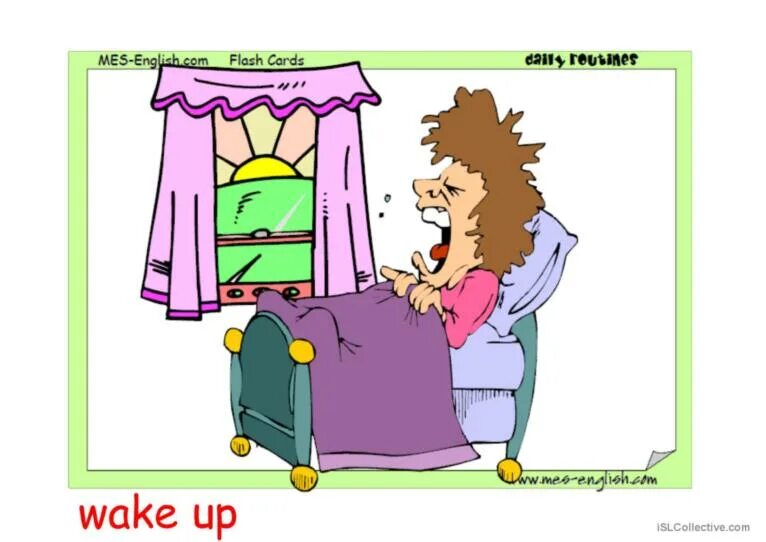 My working day and day off. My working day картинки. wake up 5 класс. get up flashcards. wake up английский язык 5 класс.