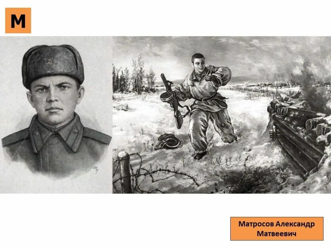 Герой советского союза а матросов. Герой советского союза а матросов