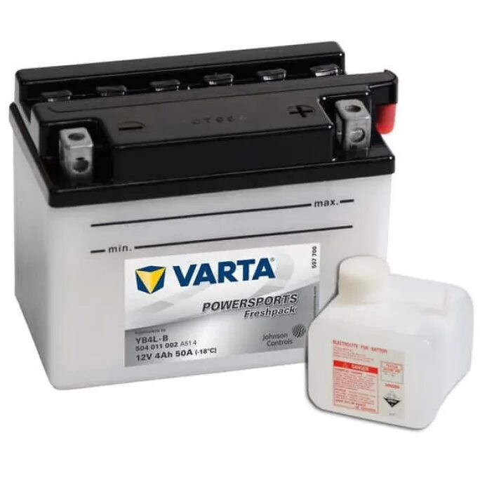 Аккумулятор жак. Varta 503014004. мото аккумулятор varta powersports freshpack yb30l-b 30 ач. varta 12 4ah. yb4l-b аккумулятор.