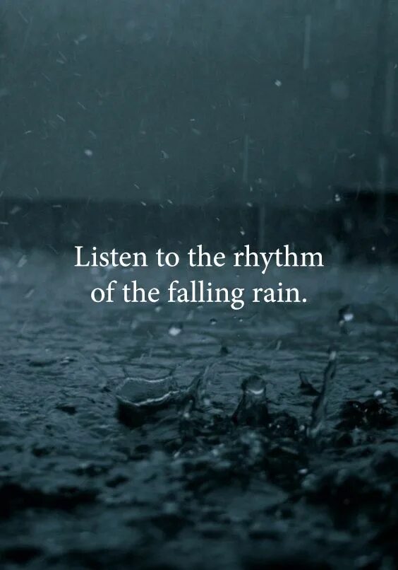 Rain is faster