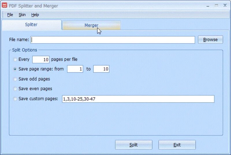 File merge. Пдф сплиттер. pdf split and merge.