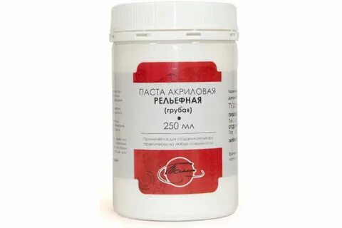 Акриловая паста рельефная