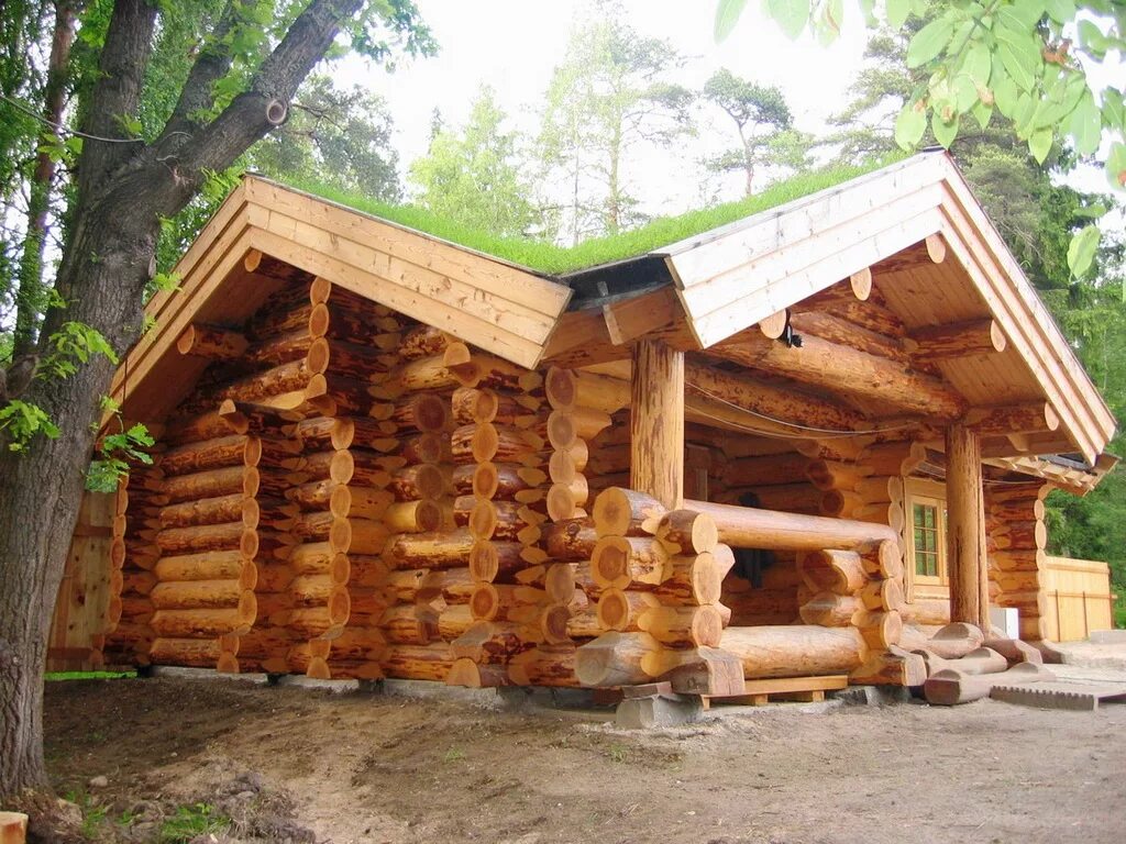 Срубы в марии эл
