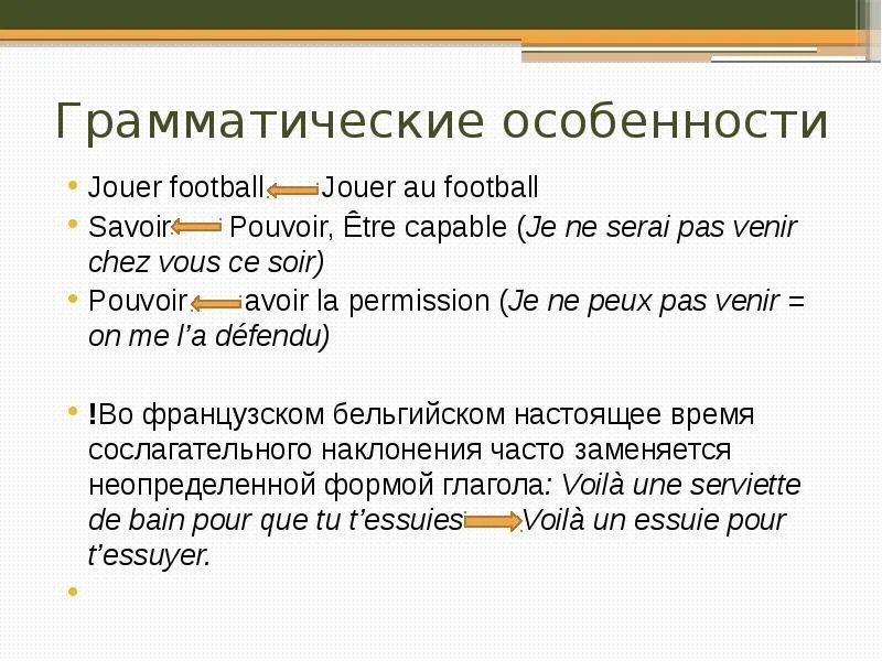 Особенности французского языка. Презентация о Бельгии на французском языке. Отличительные особенности французского языка. Сообщение об особенностях французского языка. Характеристика француза