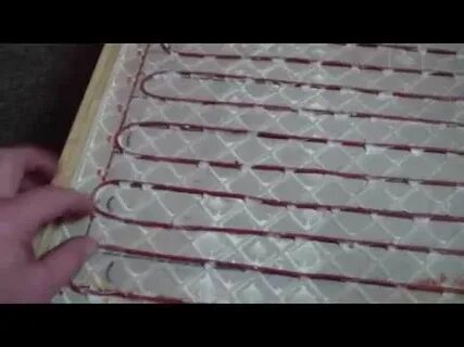 Обогреватель из теплого пола своими руками