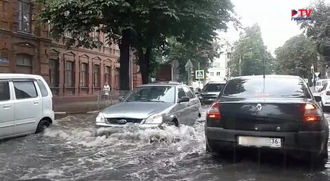 Что за дождь прошел сегодня в воронеже
