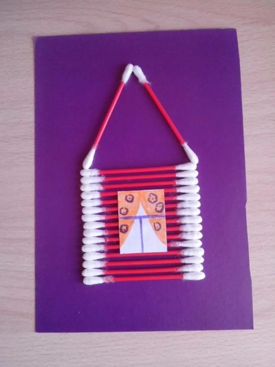 Домик из ушных. Домик с ватных палочек. домик из ушных палочек. поделка домик из ватных палочек. дом из ушных палочек поделка.