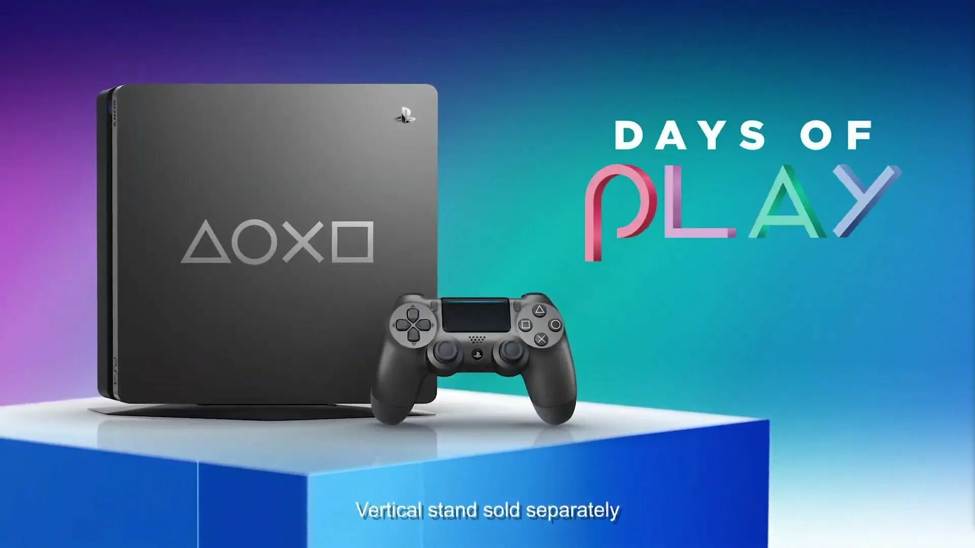 Playstation days. Плейстейшен 4 слим 1 ТБ. Sony PLAYSTATION 4 игры. Ps4 Slim Limited Edition. Сони плейстейшн реклама.