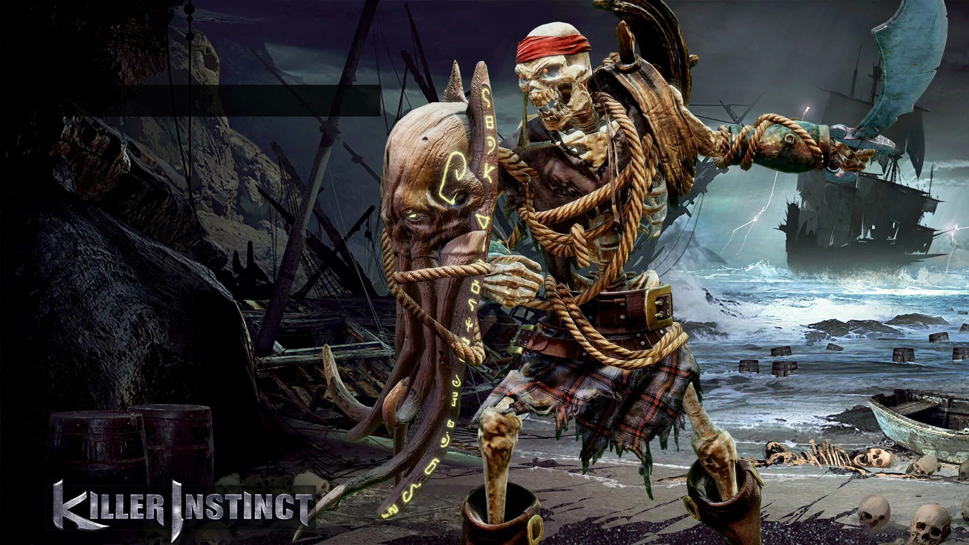 Инстинкт войны. Killer Instinct 2013. Killer Instinct скелет. Пираты Карибского моря скелеты пираты. Спинал Killer Instinct.