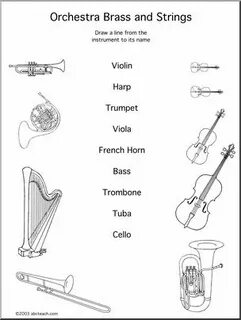 Instruments worksheet