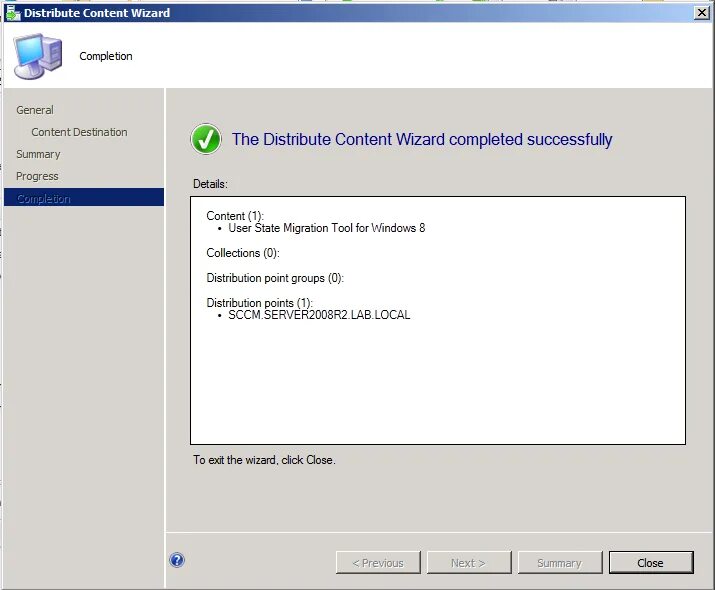 Detail successfully. Successfully completed. successfully completed on. unattended guest os install setup.