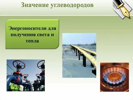 Углеводороды в природе