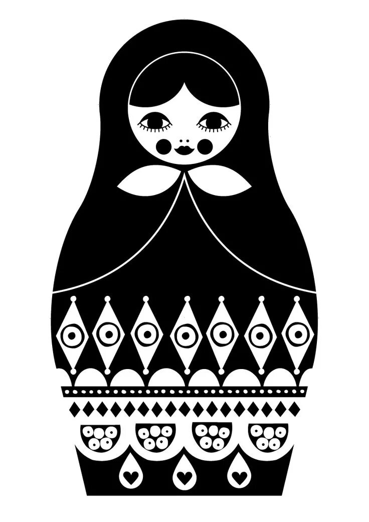 Матрешка наклейка. Матрешка клипарт. Хохломская матрешка. Рисование матрешки. Матрешка без фона.