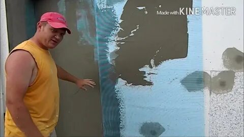 Как правильно клеить пенопласт видео