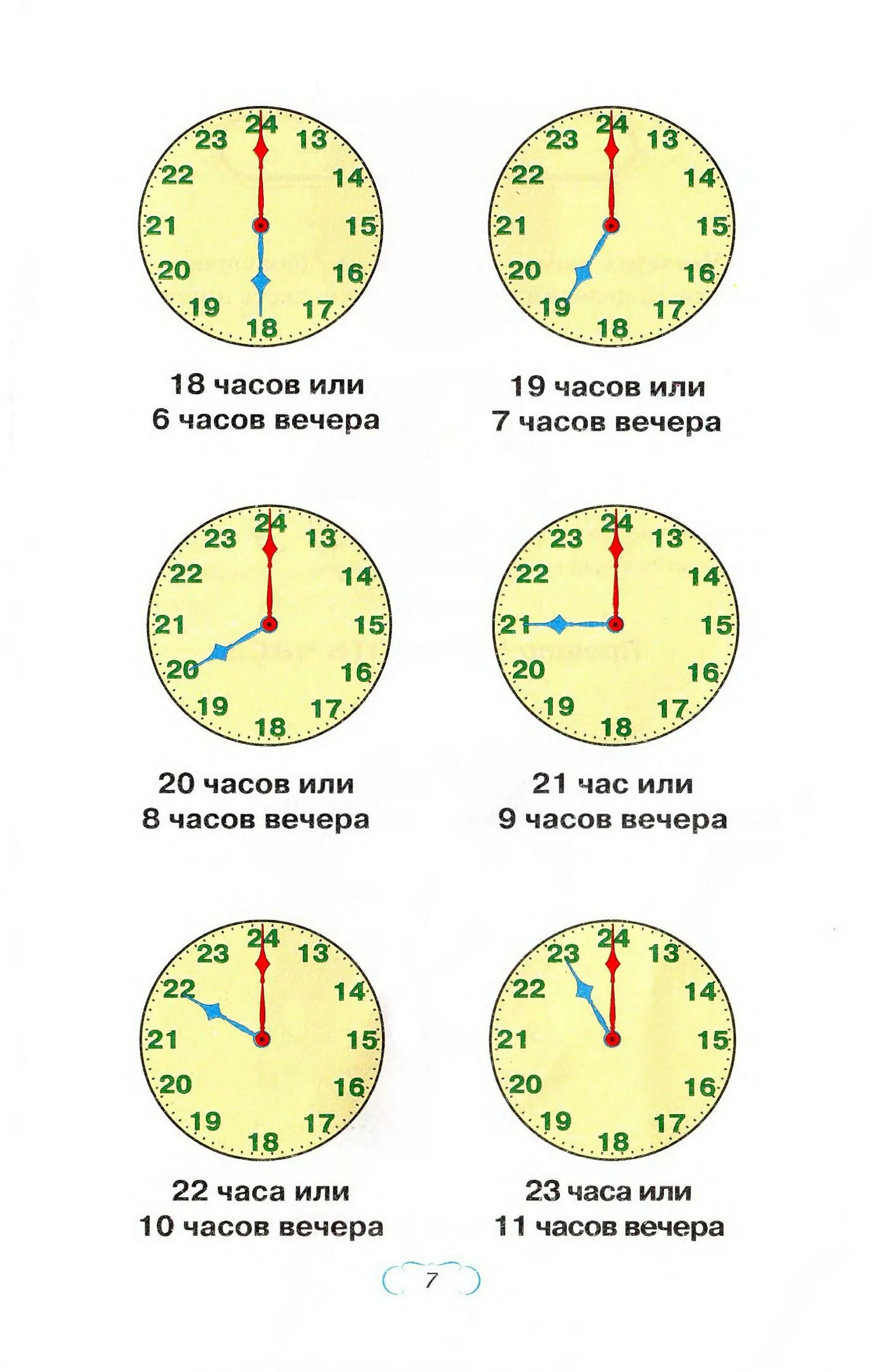 Сколько будет 10 часов вечера