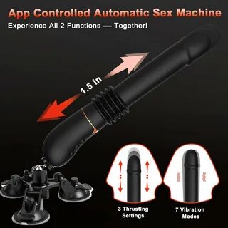 Thrusting Dildo Vibrator Automatic G spot Vibrator with Suction Cup Se - 36...