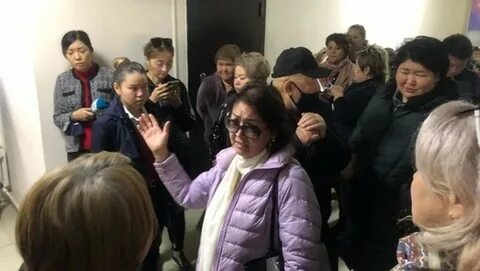Родственники задержанных