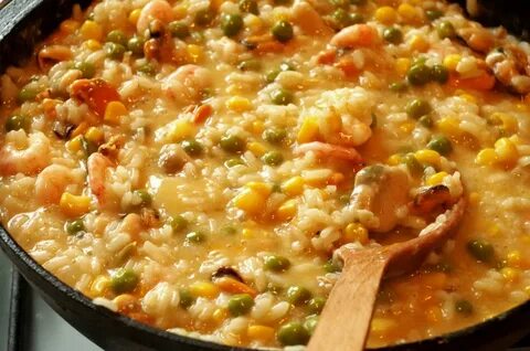 Ризотто рецепт классический с курицей и овощами