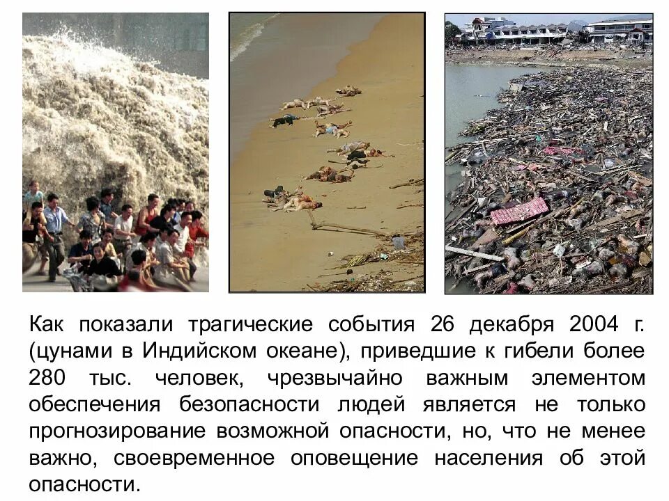 Прогнозирование природных катастроф