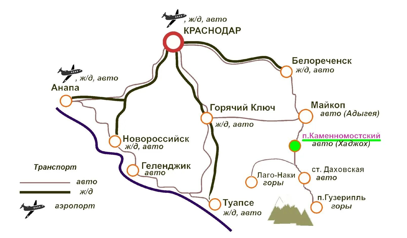 Расписание автобусов новомихайловка. Плато Лаго-Наки Горная Адыгея. Лаго-Наки плато Адыгея маршрут. Достопримечательности Лаго-Наки Адыгея карта. Карта туристических маршрутов Лагонаки плато.