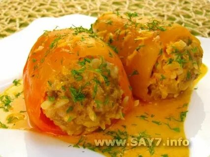 Кухня наизнанку фаршированный перец с мясом