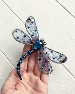 Стрекоза из бисера