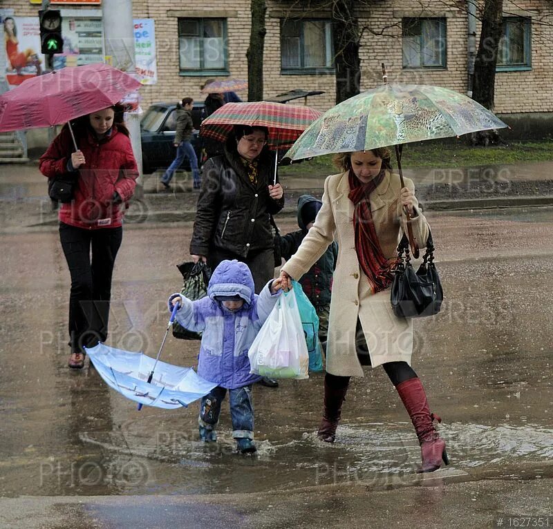 Немецкая песня пешеходы по лужам