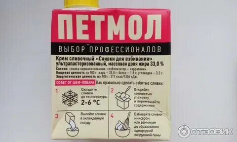 Срок годности сливок в холодильнике
