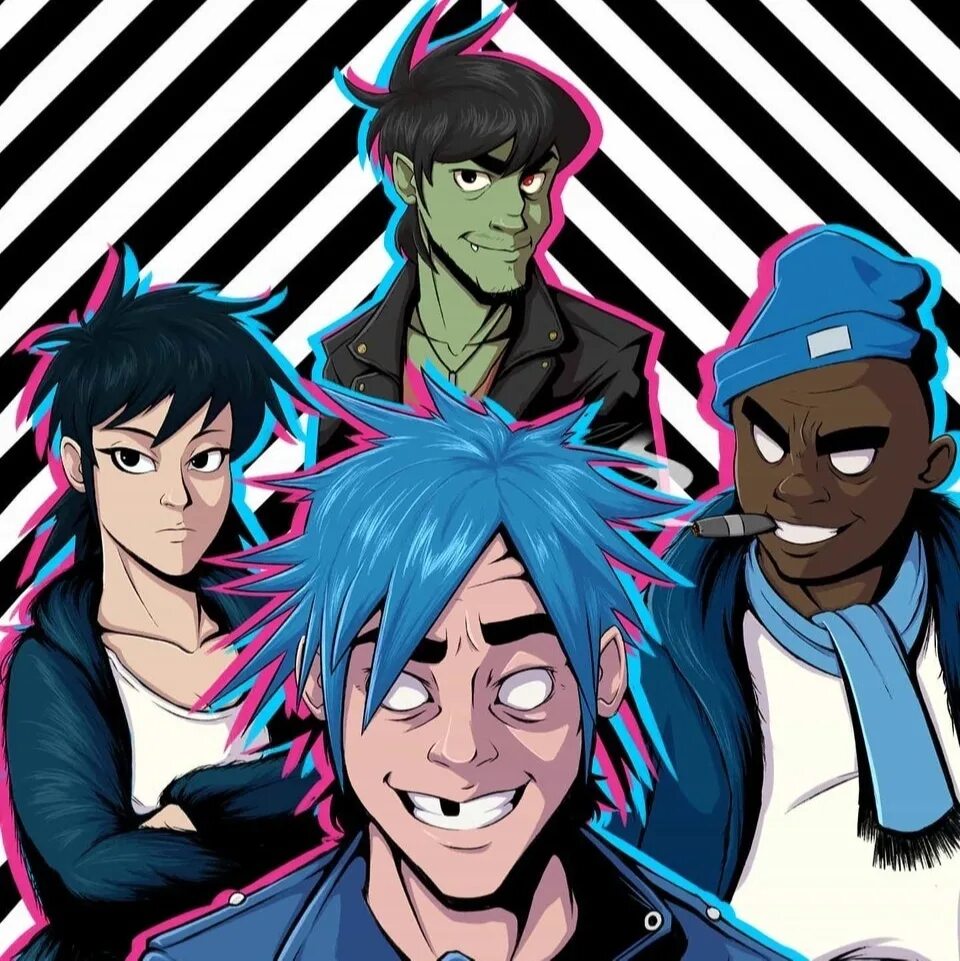 Группа гориллаз. Персонажи группы горилаз. Группа гориллаз 2d. Gorillaz участники группы. Горилазз