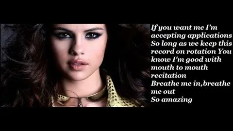 Selena тексты