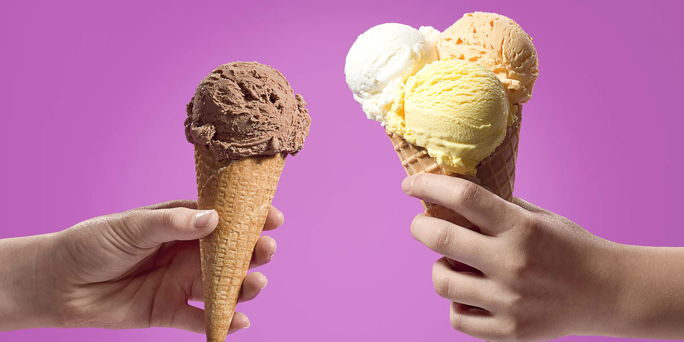 I ice cream yesterday