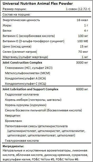 Флекс инструкция по применению цена. Энимал Флекс для суставов состав. Animal Flex 44 состав.
