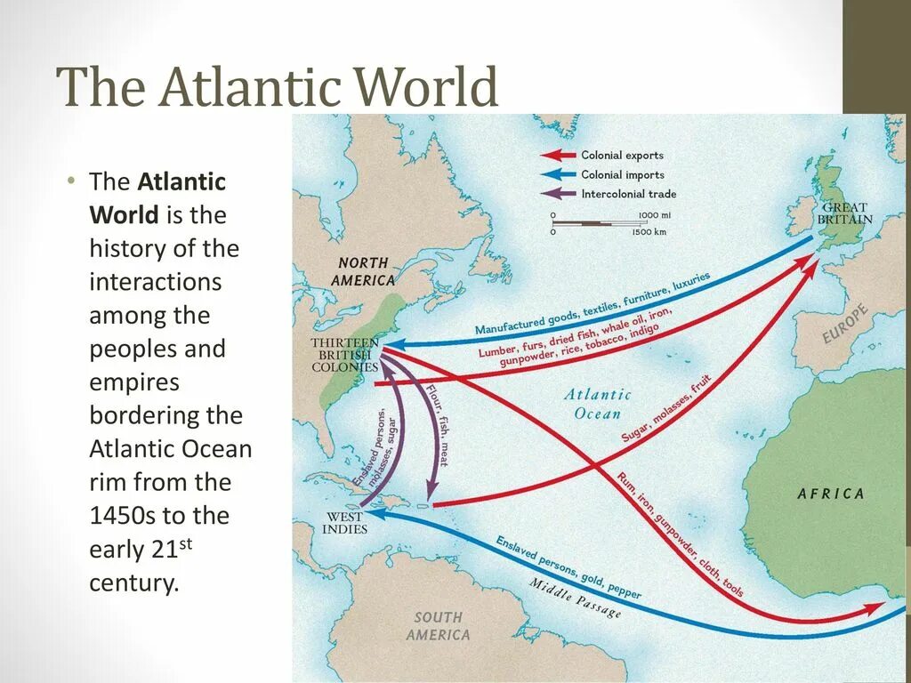 Атлантик ворлд. History of Colonial America. The Atlantic World. The State became the British Colony. 44. History of Colonial America.