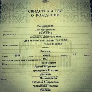 Отчество артемовна