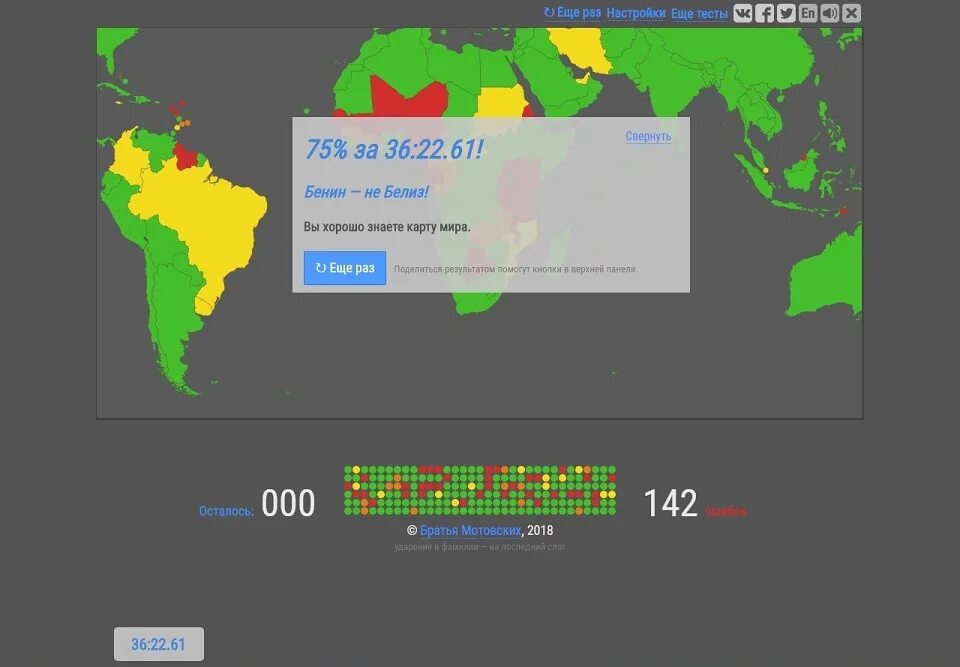 Тест Мотовских. Тест Мотовских Россия. Мотовских африка