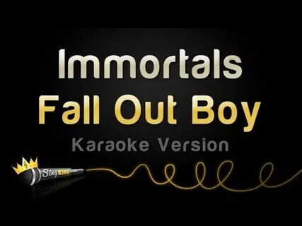 Fall out boy immortals