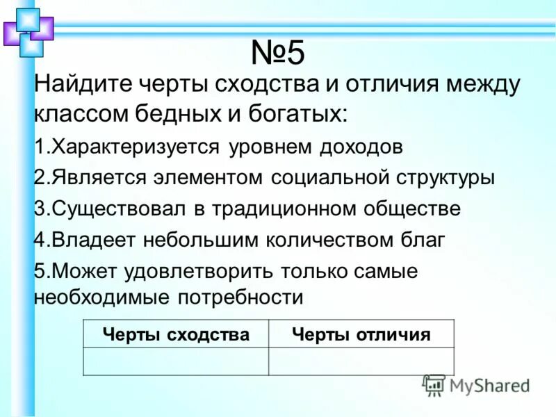 Различие в доходах является. Черты сходства и различия. Черты сходства и различия Обществознание. Черты сходства Обществознание. Черты сходства и различия между бедным и богатым.