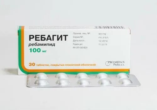 Ребагит. Ребамипид. Ребамипид 100. Ребагит 180.