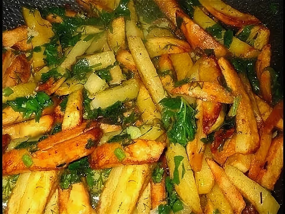 Как правильно вкусно жарить картошку