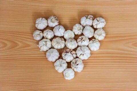Сердечки с чесноком