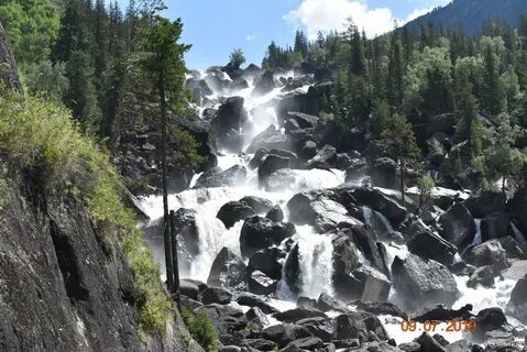 Водопады республики алтай