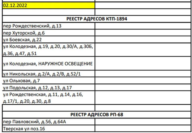 ⚡ Уважаемые потребители! 